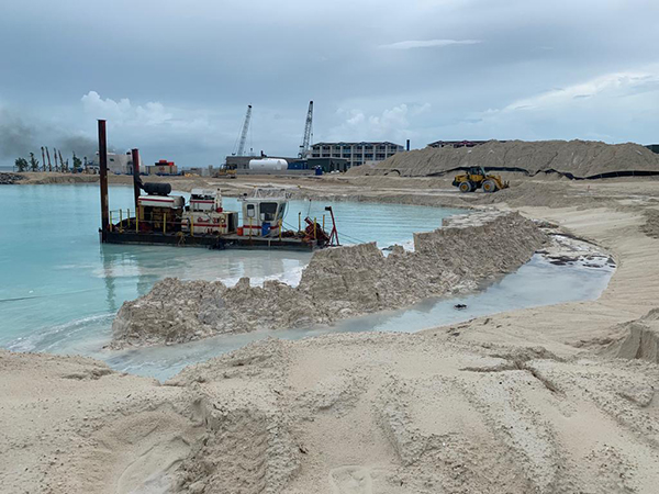 Dredging Sand