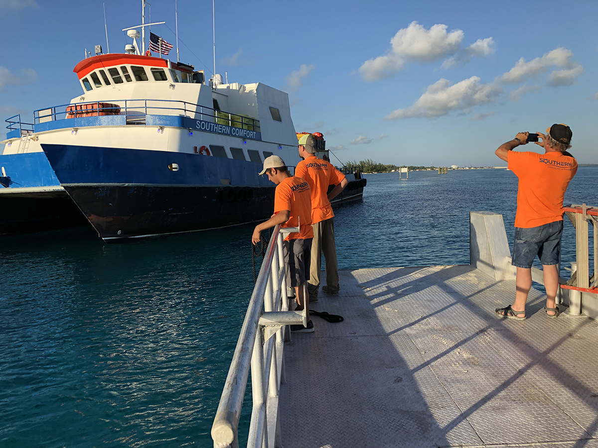 Southern Comfort crew boat